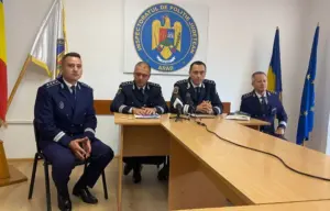 activitatea polițiștilor arădeni în primele