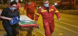 alertă de incendiu la spitalul