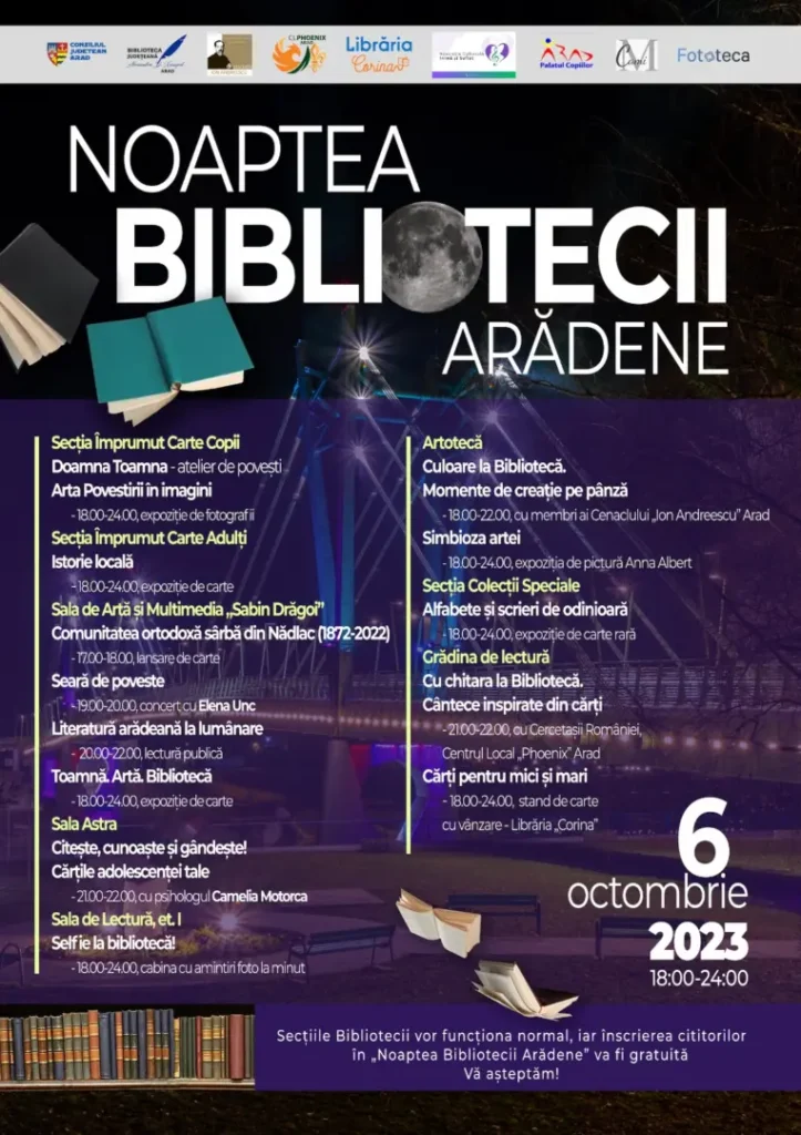 noaptea bibliotecii arădene. care este