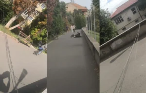 cablu electric atârnat provoacă accidente