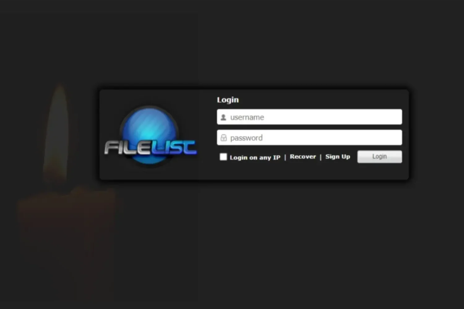 filelist se închide începând