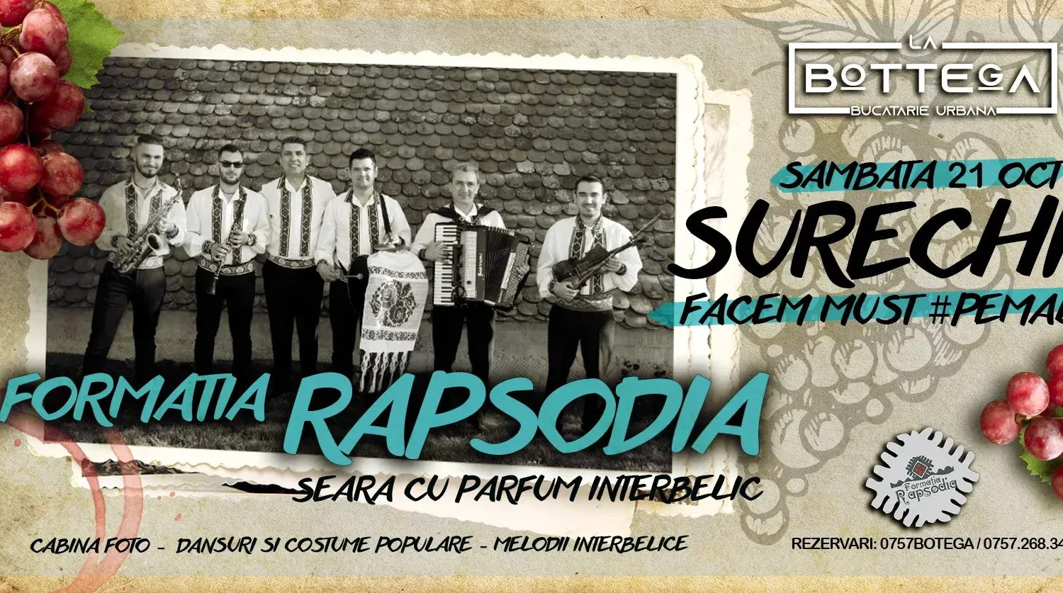 seară cu parfum interbelic”