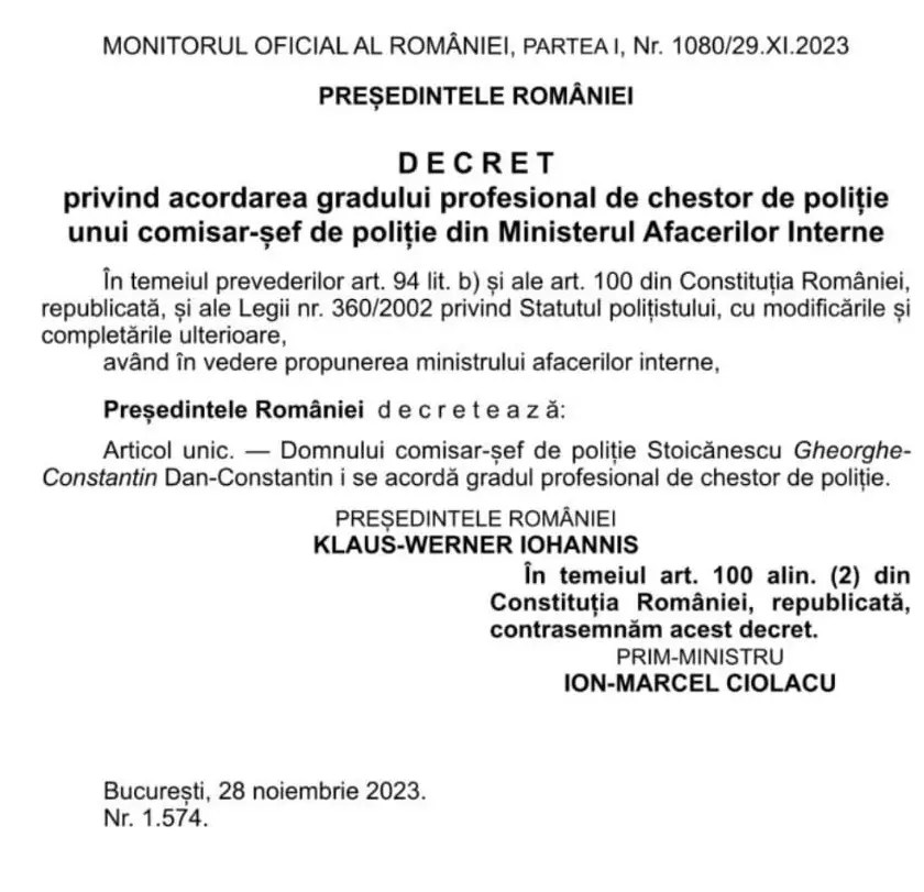 chestor stoicanescu