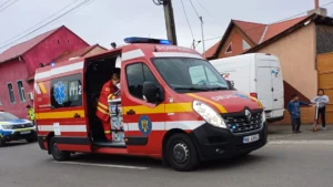 o tânără a fost lovită