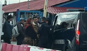 jandarm arădean aflat în timpul