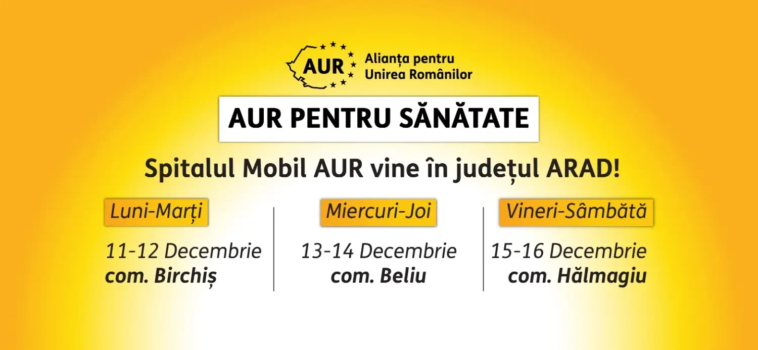 caravana medicală mobilă a aur