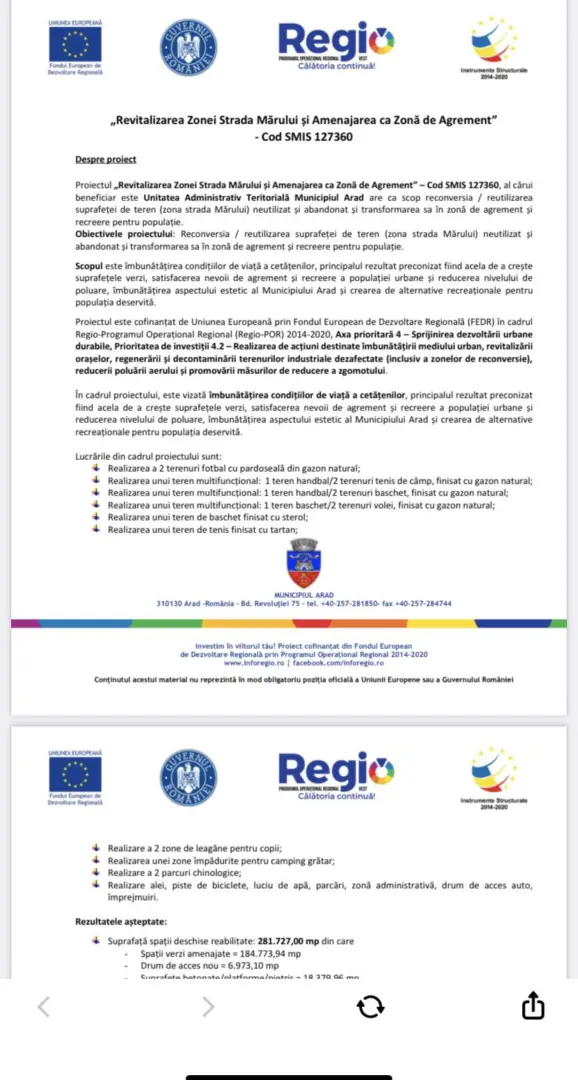 comunicat pma