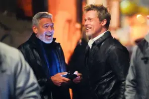 george clooney brad pitt wolves set 013123 1 169aadf470b64d0abf0df19a6b21ba68