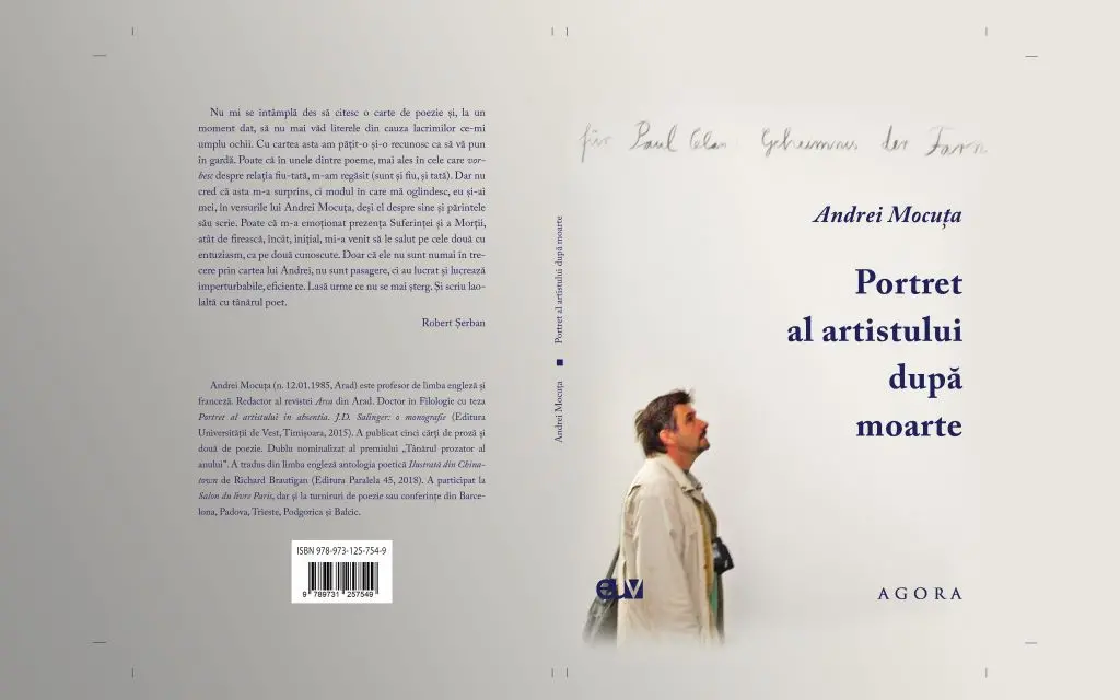 coperta portret al artistului dupa moarte andrei mocuta