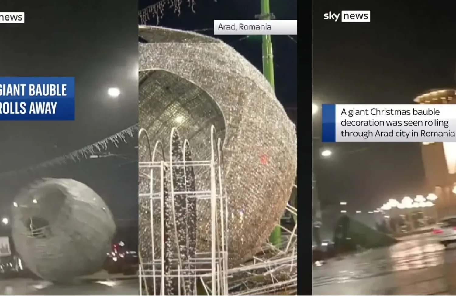 aradul, pus pe hartă de sky