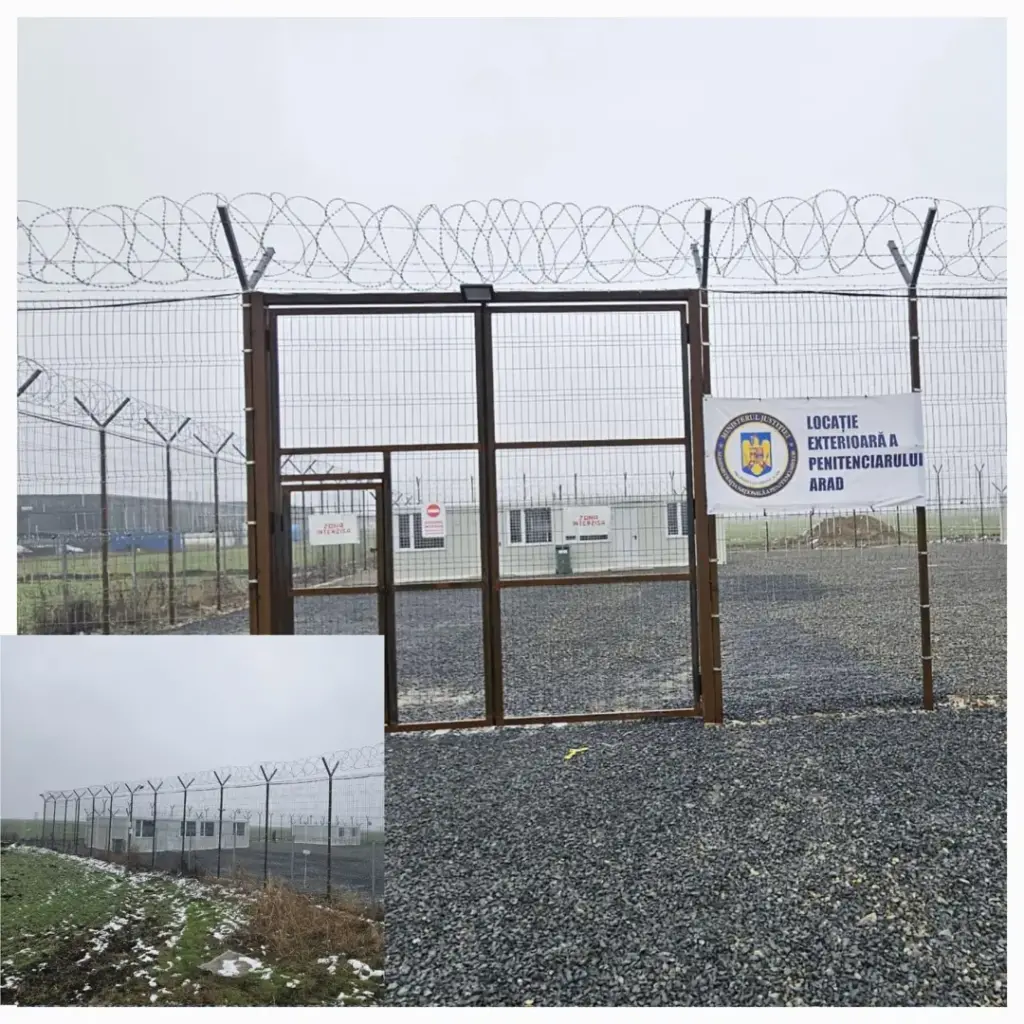 locatie exterioara penitenciar arad variasu mare
