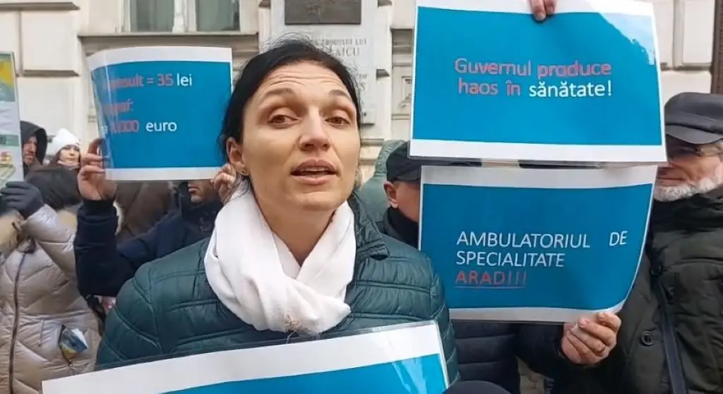 protest medici de familie arad