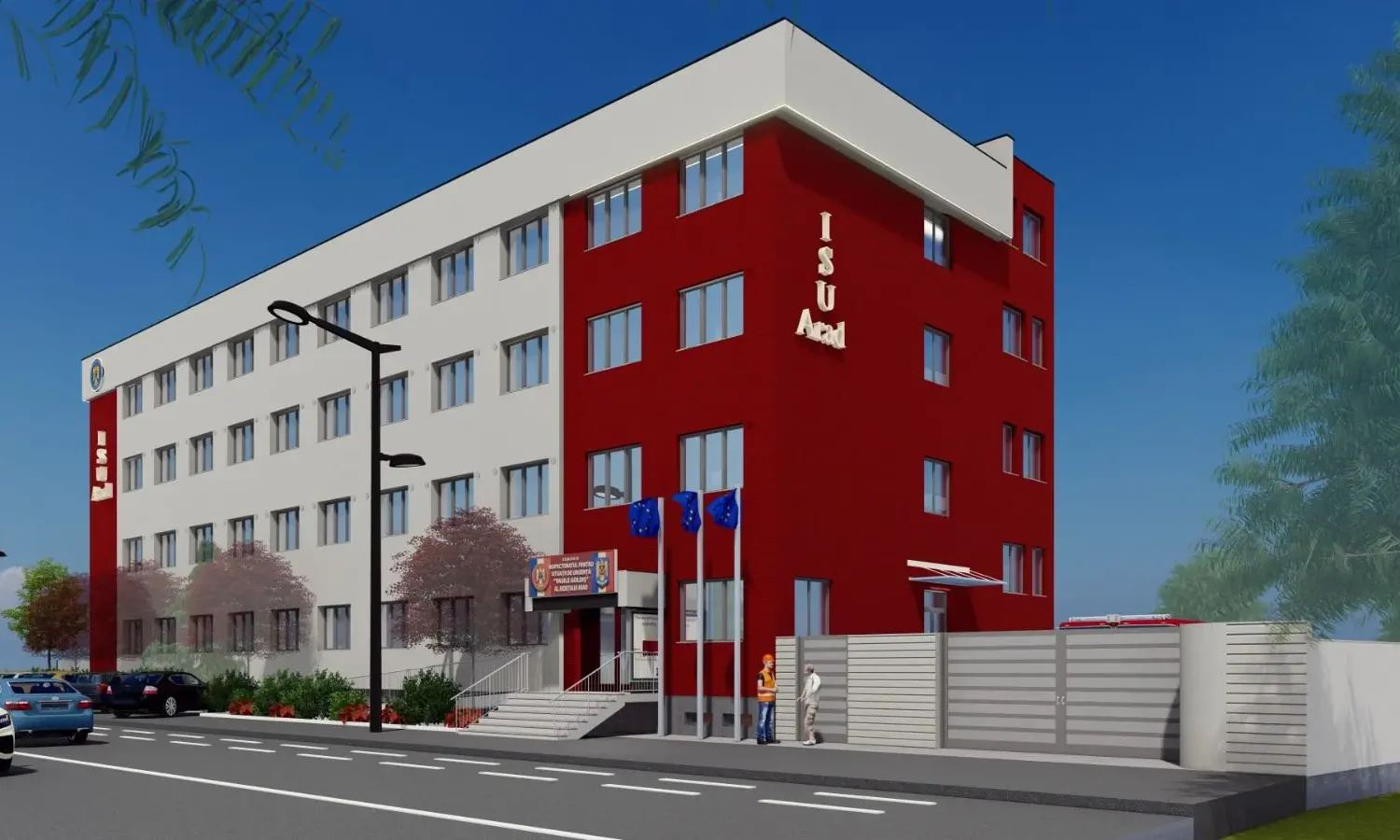 lucrările de reabilitare a sediului