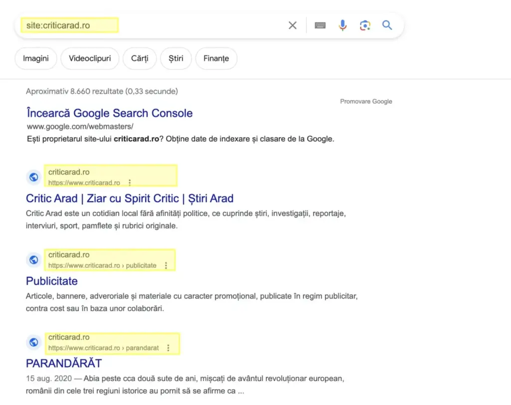 site criticarad.ro