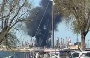 explozie la rafinăria petromidia din năvodari