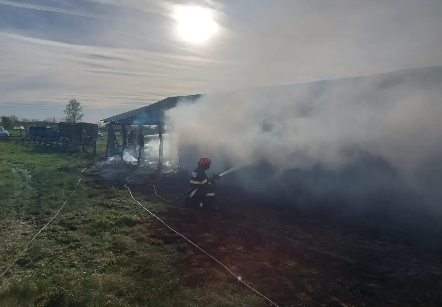 bilanțul pagubelor în urma incendiului