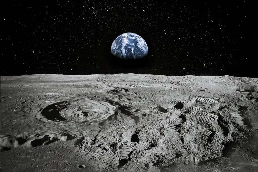 201109112923 moon surface stock