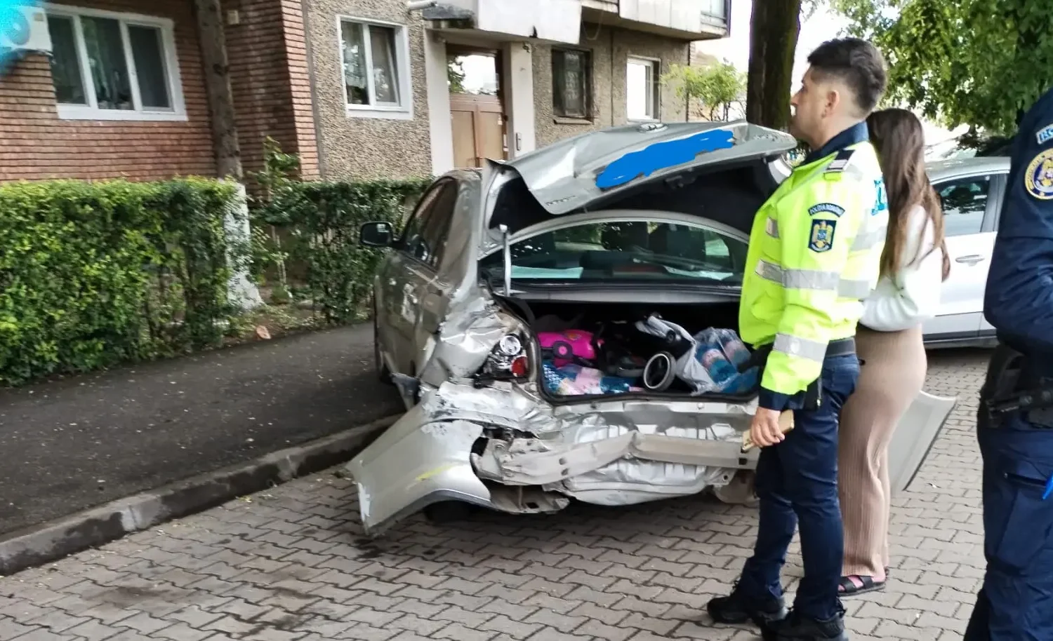 un minor a fost transportat