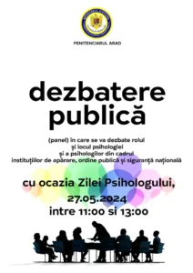 dezbatere publică cu ocazia zilei