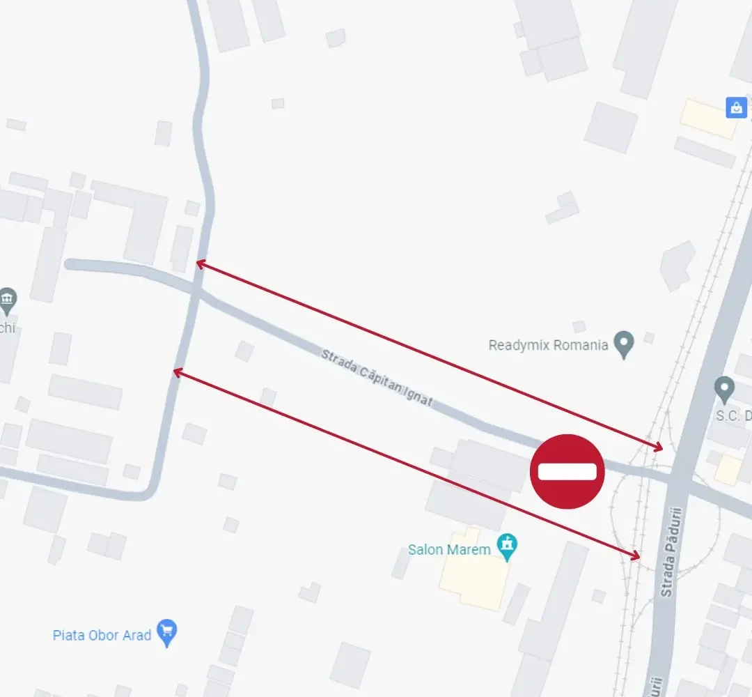 trafic rutier oprit pe strada