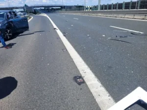 tamponare între 3 autovehicule