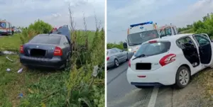 accident rutier cu victimă încarcerată
