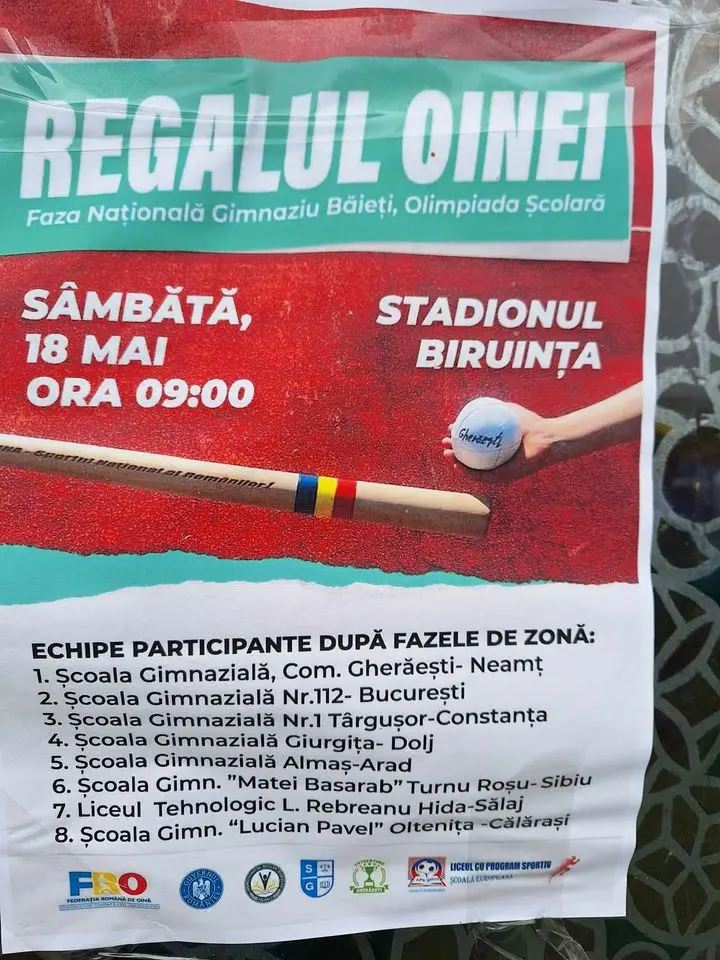 echipa oina baieti almas