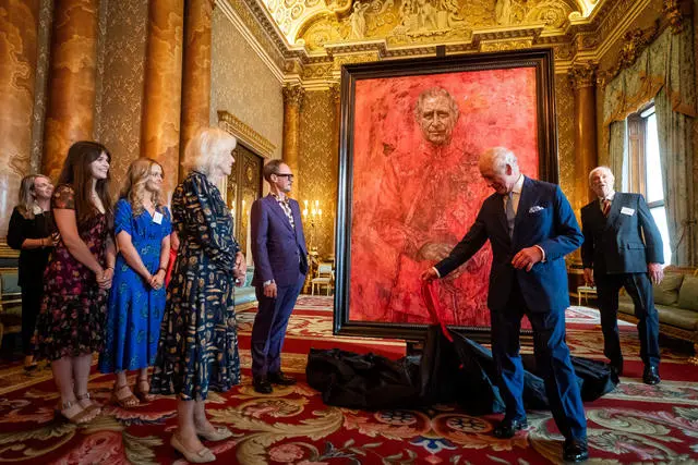 king charles camilla portrait yeo