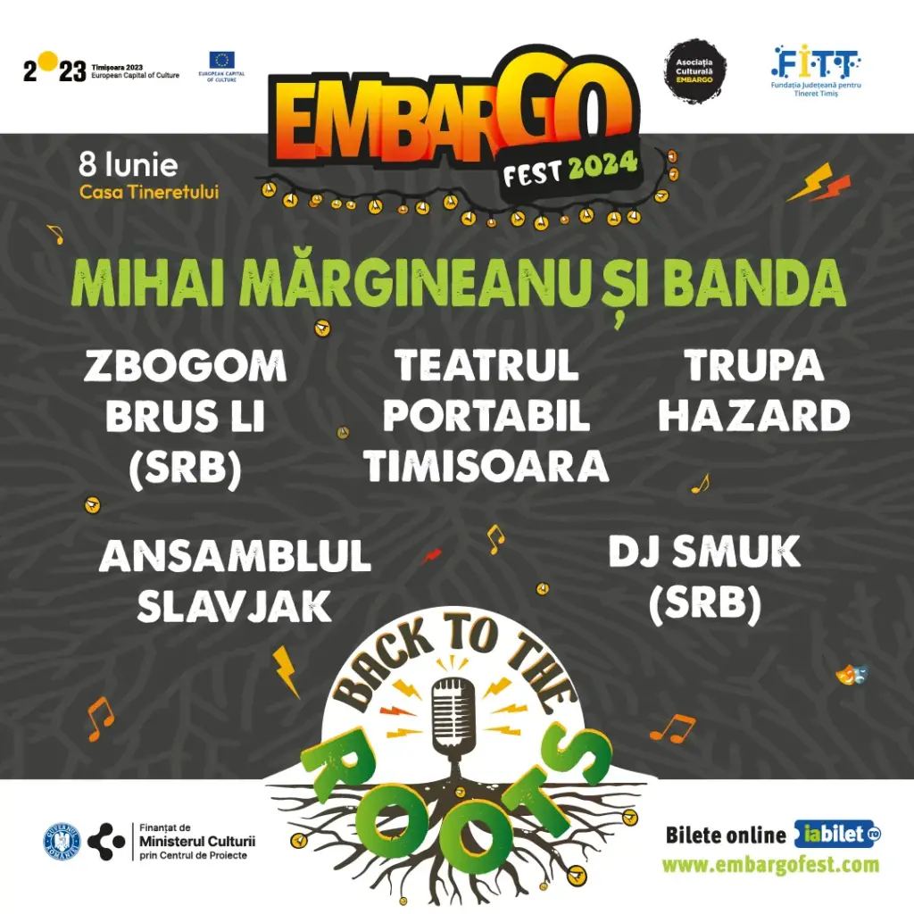 Embargo fest revine anul acesta cu o ediție specială ce se va desfășura în timișoara 5 postare eveniment insta 1 e1716197871344