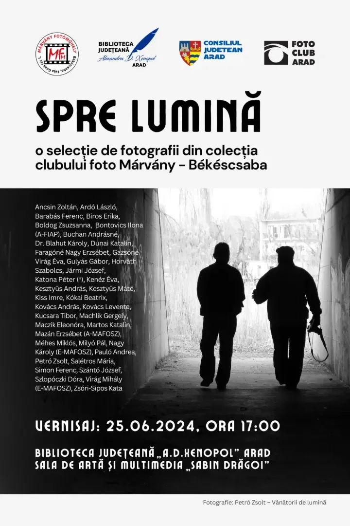 afis expo marvany 25 iunie 2024 biblioteca arad