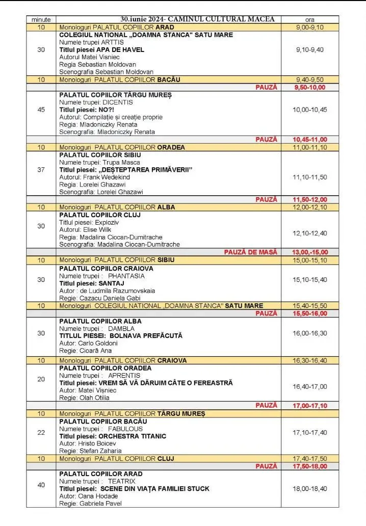 program teatrix macea 2024