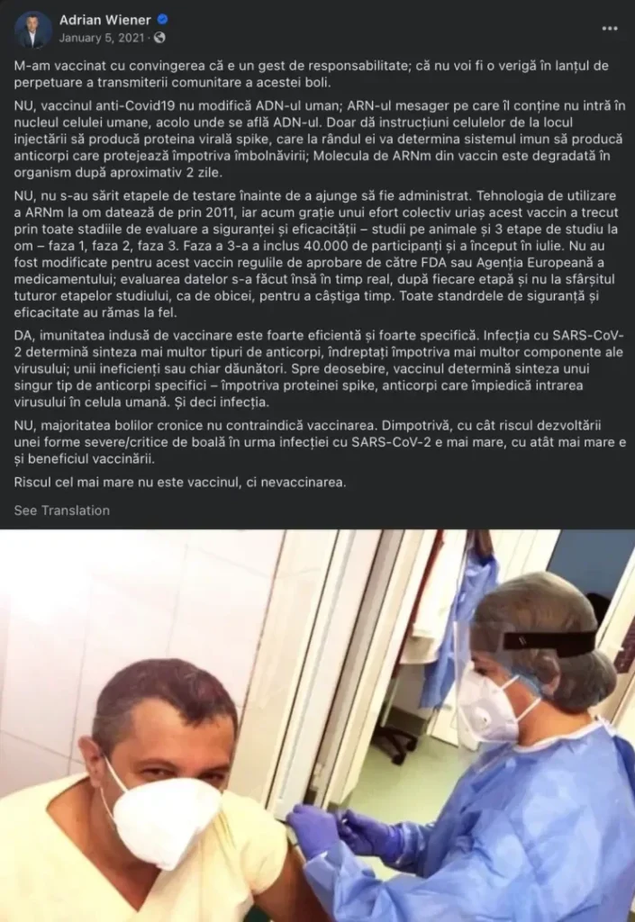 Cu 95,62% de voturi, Partidul Republican din Arizona declară că injecțiile Covid-19 sunt arme biologice și tehnologice | Și un mic top al „medicilor" noștri locali