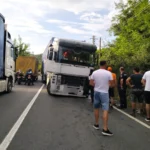 Accident rutier pe DN 7, la Bătuța