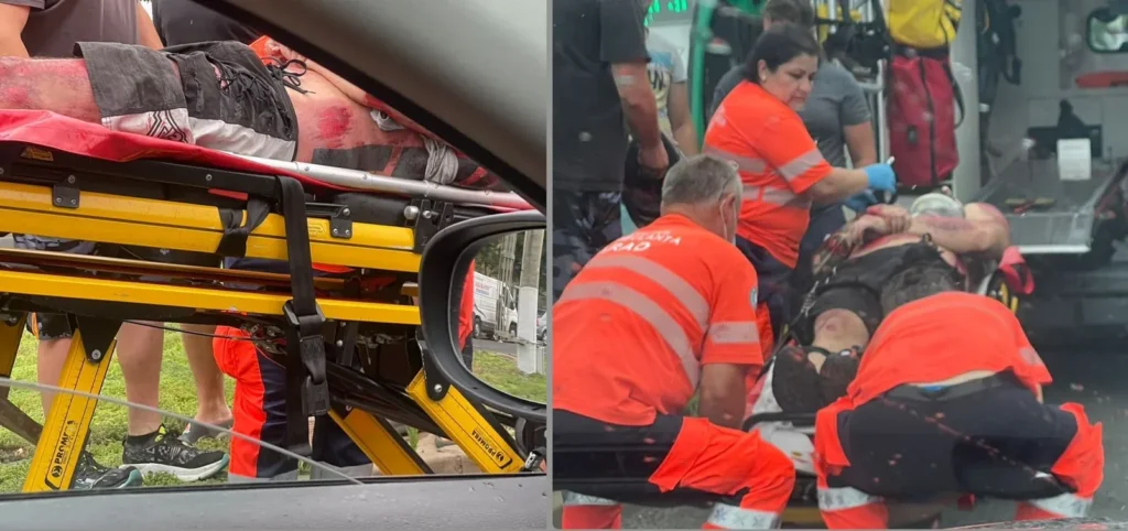 motociclist rănit într-un accident petrecut
