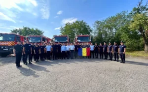 primul contingent specializat în stins