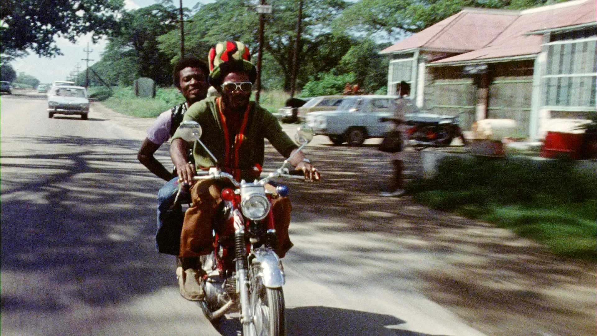 the harder they come 1972 guys on bike