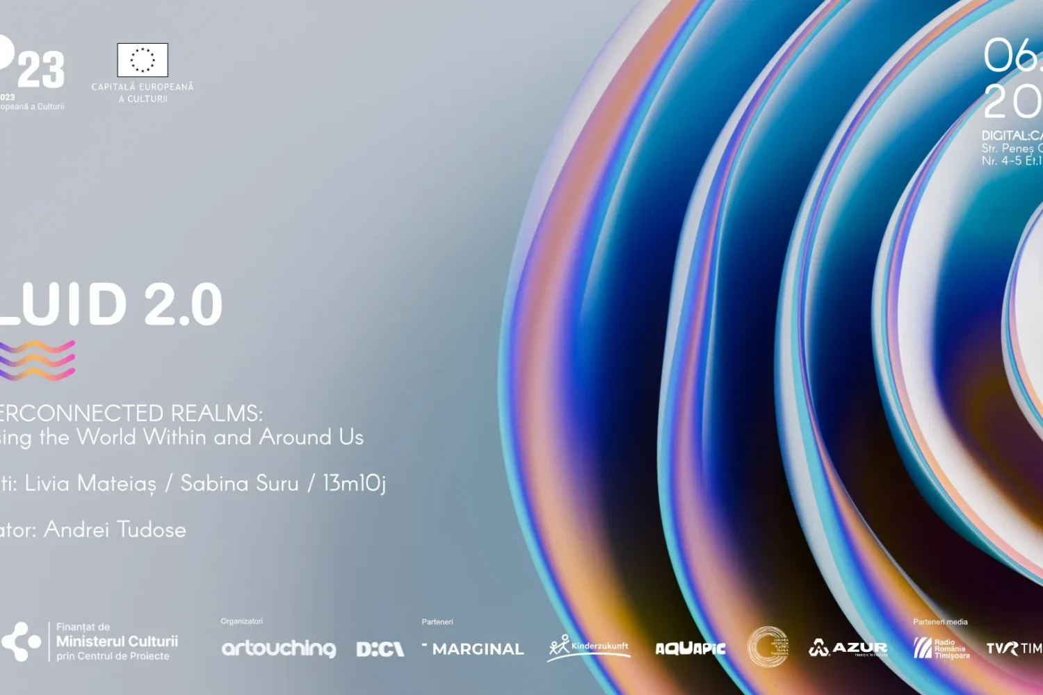 expoziția „interconnected realms” la digital