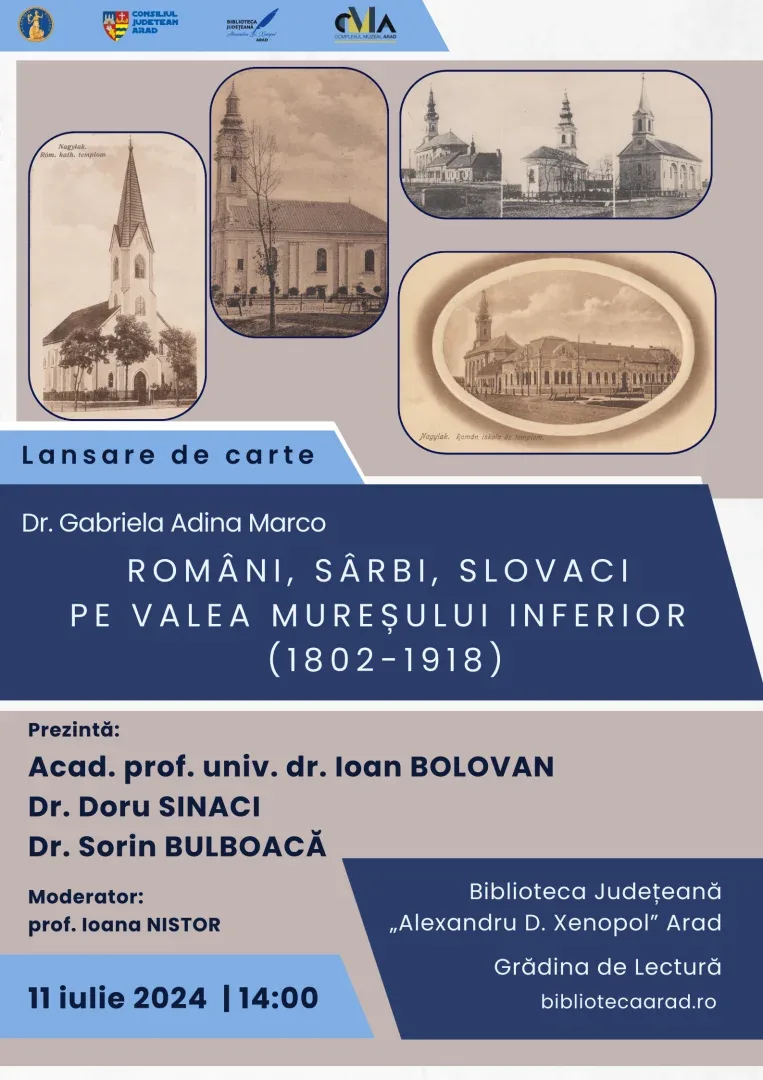 afis lansare de carte 11 iulie 2024 biblioteca arad 1 1
