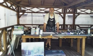 artistul vizual timişorean costin brăteanu