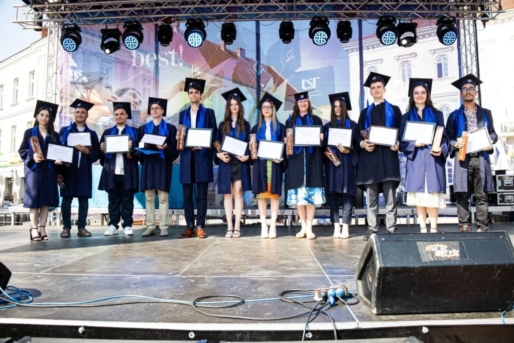 Ceremonia de Absolvire UVT 2024 – sărbătoarea memorabilă a unei noi promoții de absolvenți