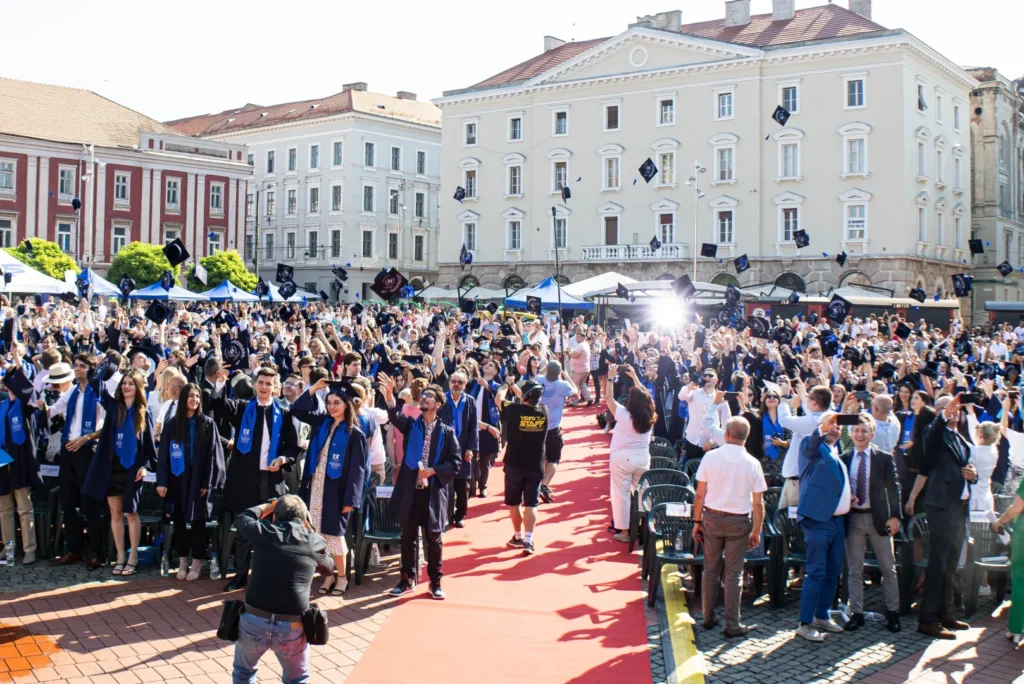 Ceremonia de Absolvire UVT 2024 – sărbătoarea memorabilă a unei noi promoții de absolvenți