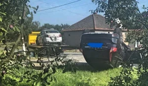 un șofer băut a acroșat