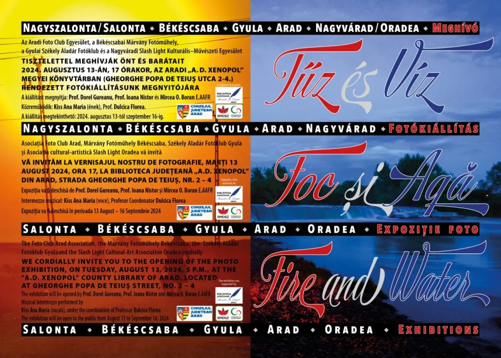 afis vernisaj expozitie fotografie biblioteca arad large