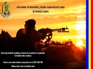 concurs de înscriere pentru soldați