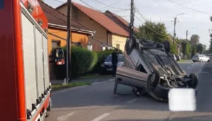accident cu victimă în grădiște