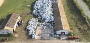 650 de tone de deșeuri periculoase