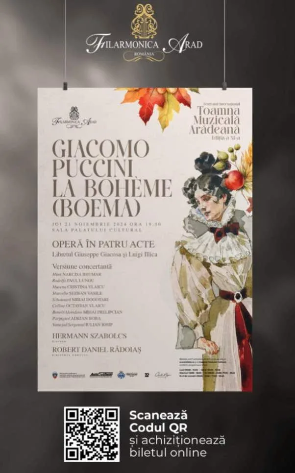 afis filarmonica 21 noiembrie