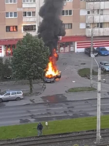 mercedes explozie