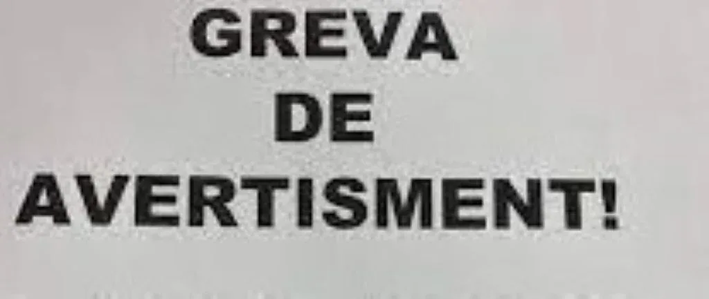 greva avertisment