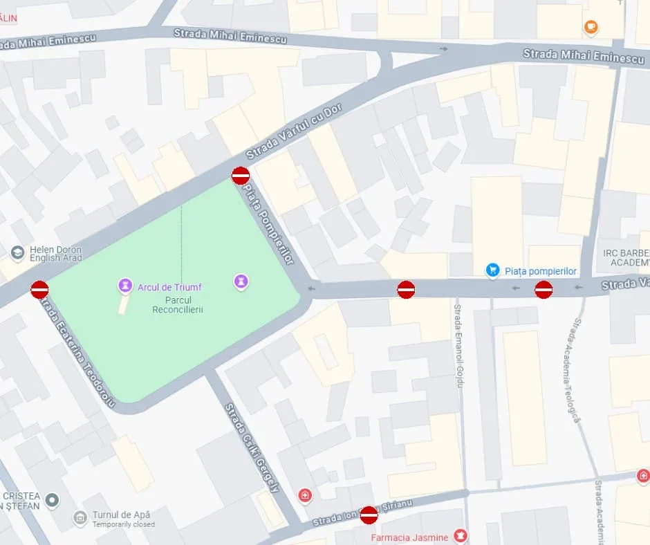 restrictii circulatie arad